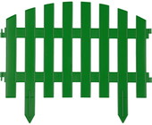 Забор 422203-G декоративный GRINDA "АР ДЕКО", 28x300см, зеленый