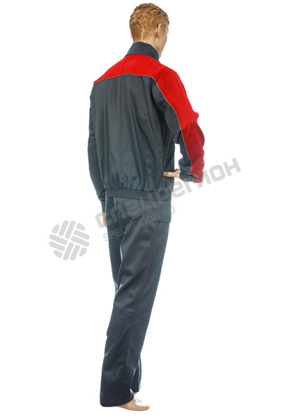 Фотография Костюм рабочий Аватар серо-красный с брюками